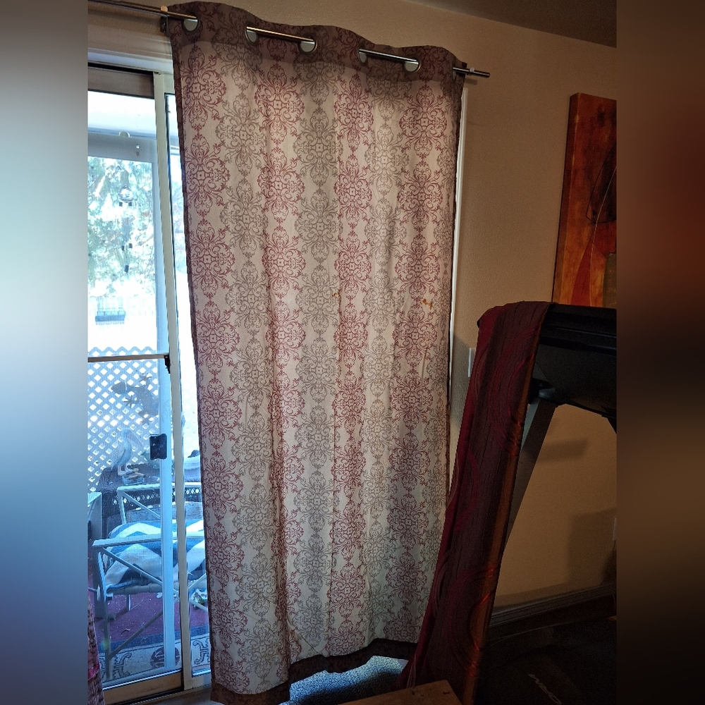 2 panel curtain drapes
